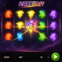 Honeybetz - Joc Slot Starburst - Slot NetEnt cu Wild-uri Expansive